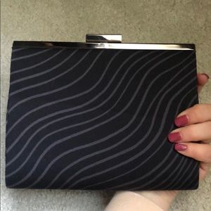 Marrimekko Sleek Black Clutch 🖤🤍